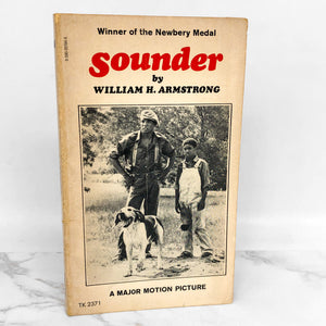 Sounder by William H. Armstrong [MOVIE TIE-IN PAPERBACK] 1972 • Scholastic