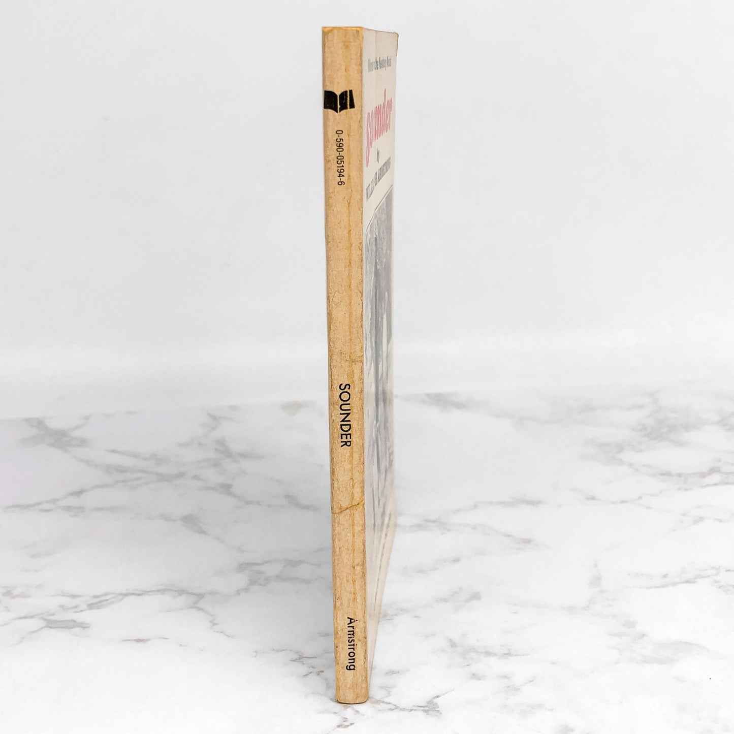 Sounder by William H. Armstrong [MOVIE TIE-IN PAPERBACK] 1972 • Scholastic