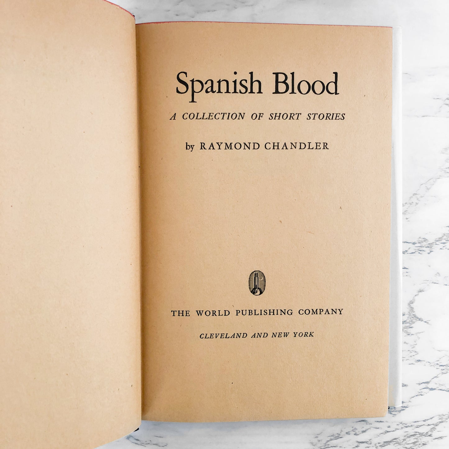 Spanish Blood by Raymond Chandler [FIRST EDITION / FIRST PRINTING] 1946