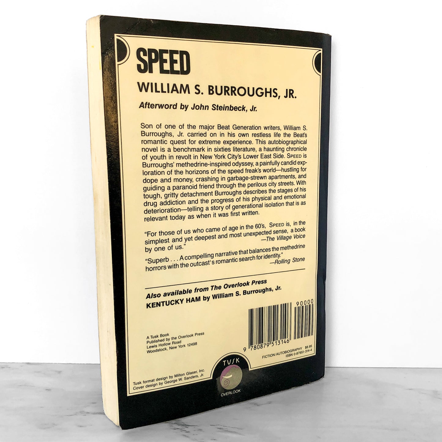 Speed by William S. Burroughs Jr. [TRADE PAPERBACK / 1984]