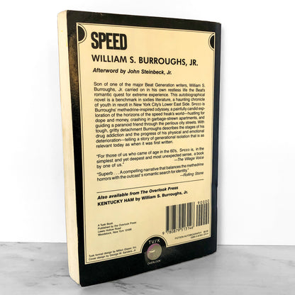 Speed by William S. Burroughs Jr. [TRADE PAPERBACK / 1984]