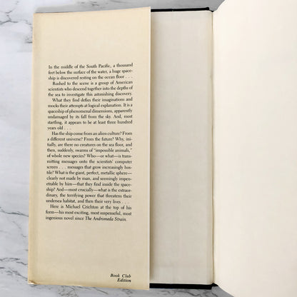 Sphere by Michael Crichton [FIRST BOOK CLUB EDITION / 1987]