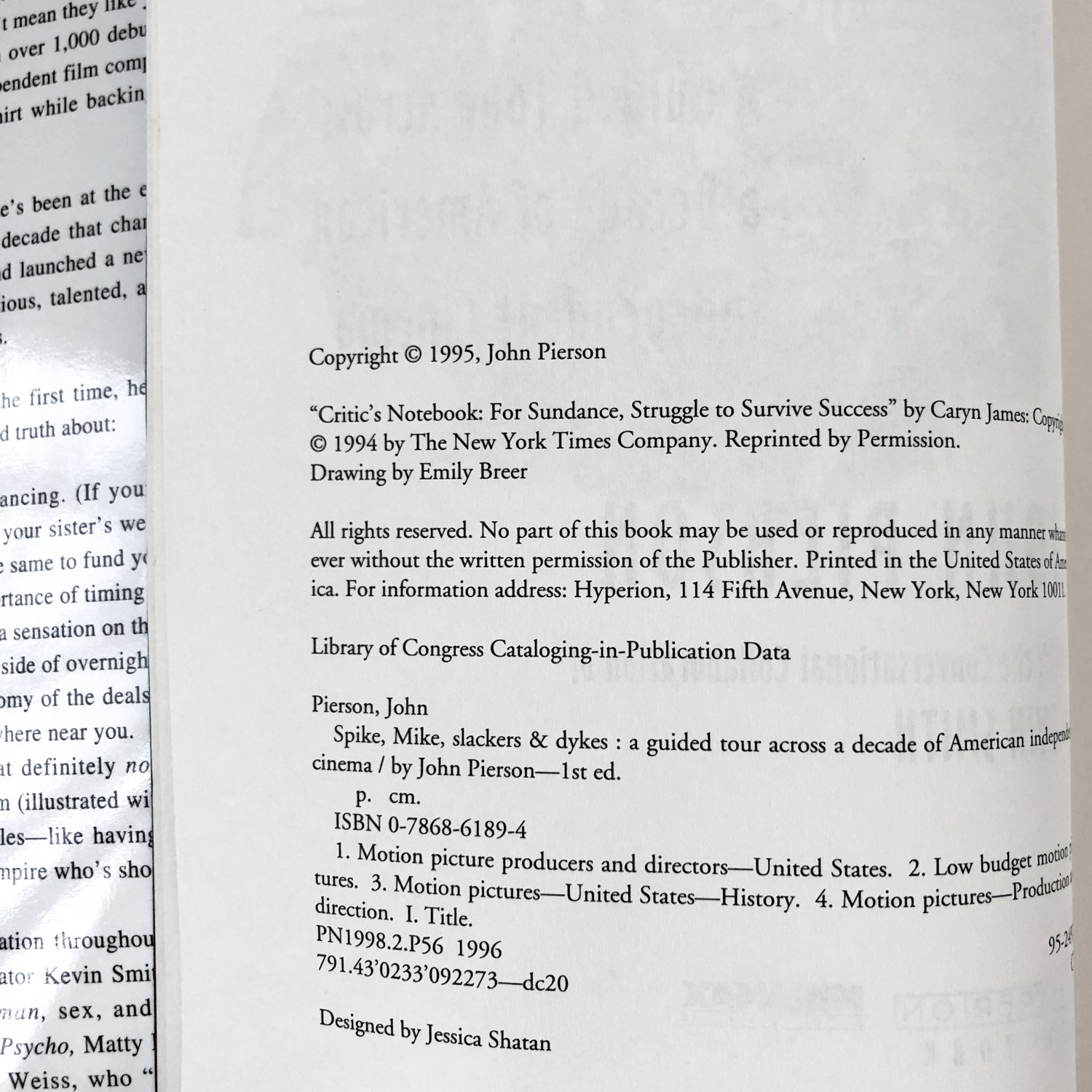 Spike, Mike, Slackers & Dykes: A Guided Tour Across a Decade of American Independent Cinema by John Pierson [FIRST EDITION] - Bookshop Apocalypse