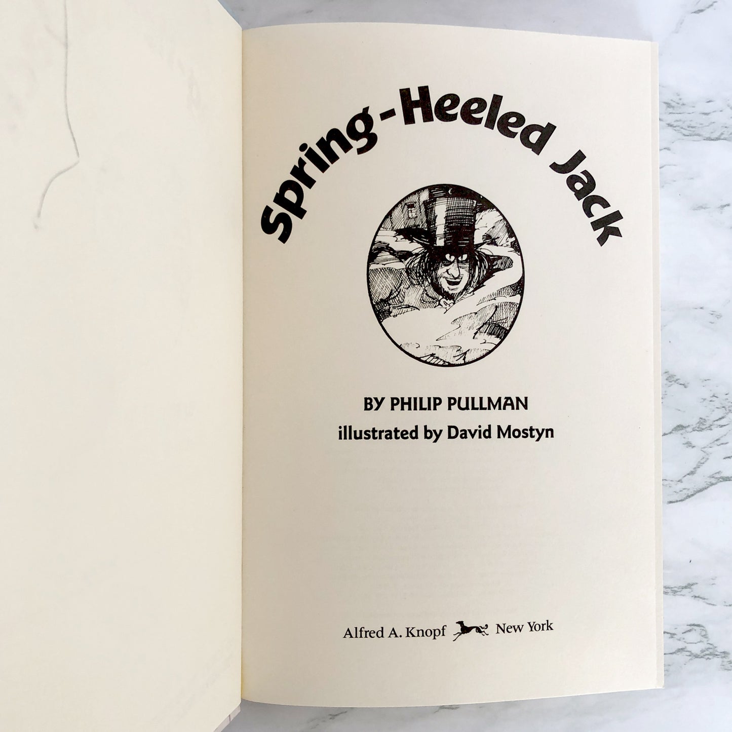 Spring Heeled Jack by Philip Pullman [U.S. FIRST EDITION / FIRST PRINTING] 1991 • Knopf