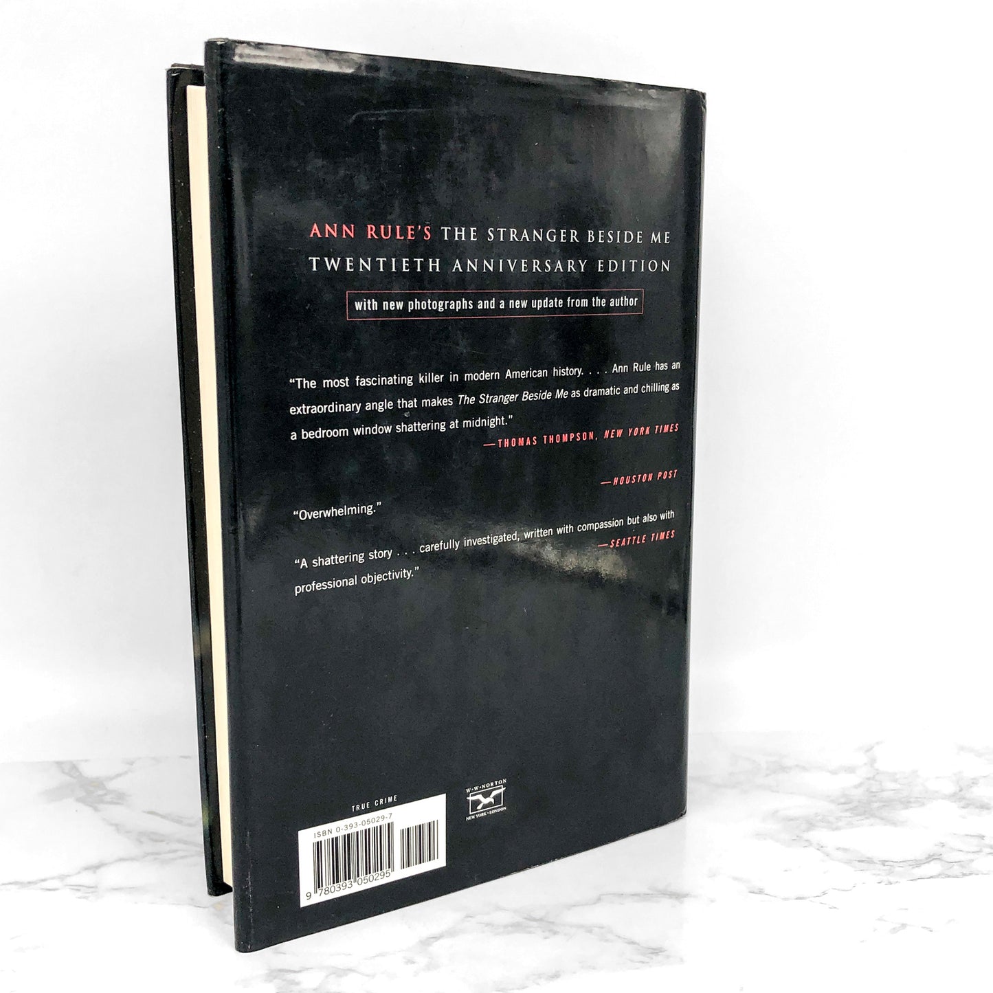 The Stranger Beside Me by Ann Rule [20th ANNIVERSARY HARDCOVER] 2000