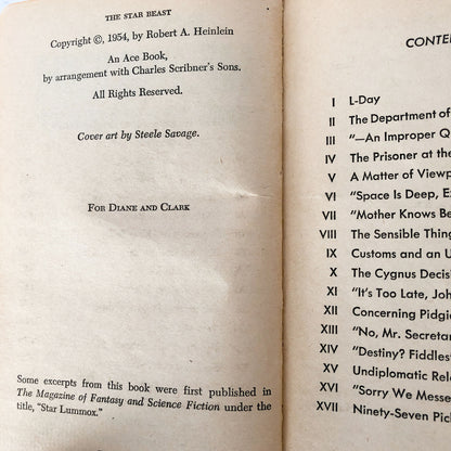 The Star Beast by Robert A. Heinlein [1954 PAPERBACK]