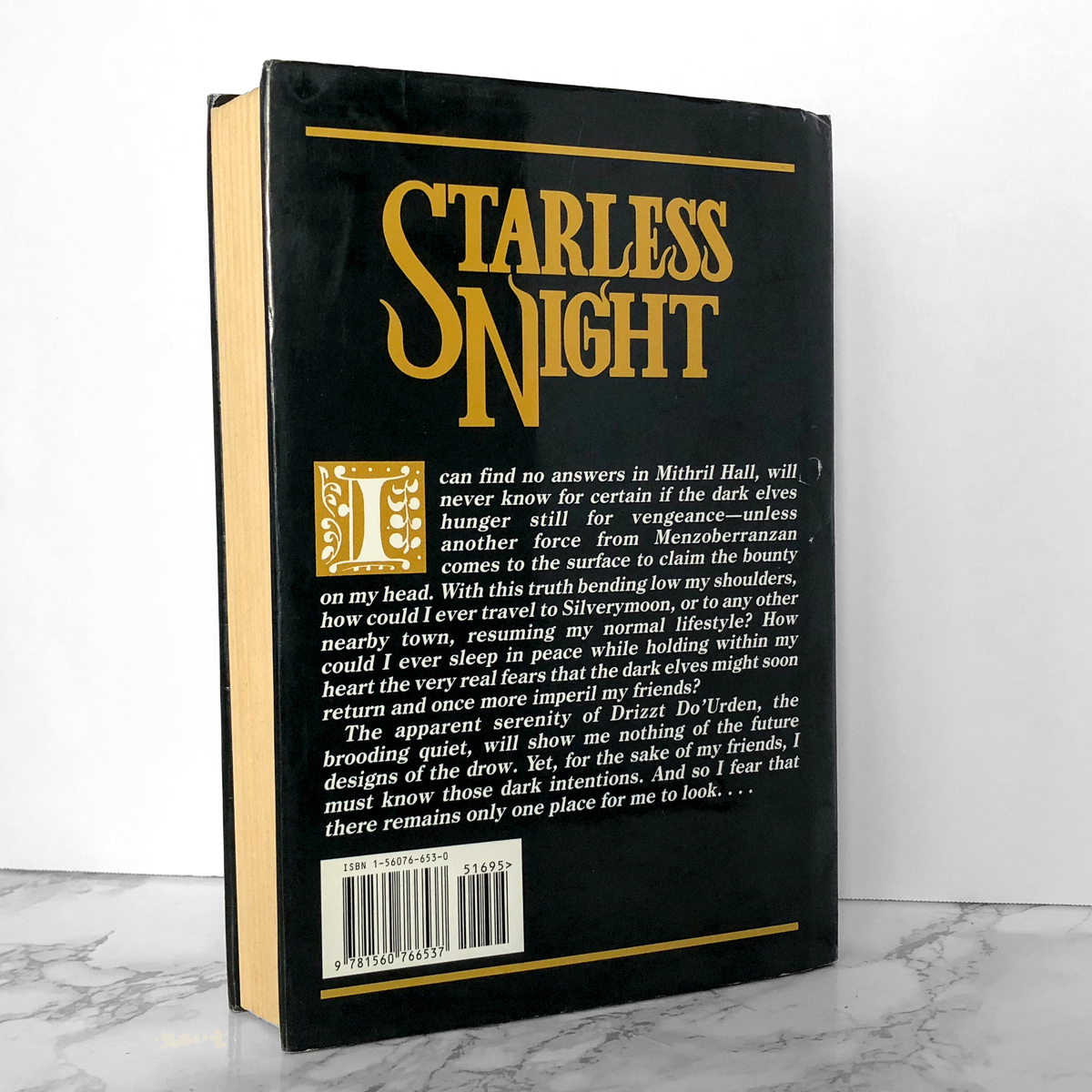 Forgotten Realms: Starless Night by R.A. Salvatore [FIRST EDITION / FIRST PRINTING]