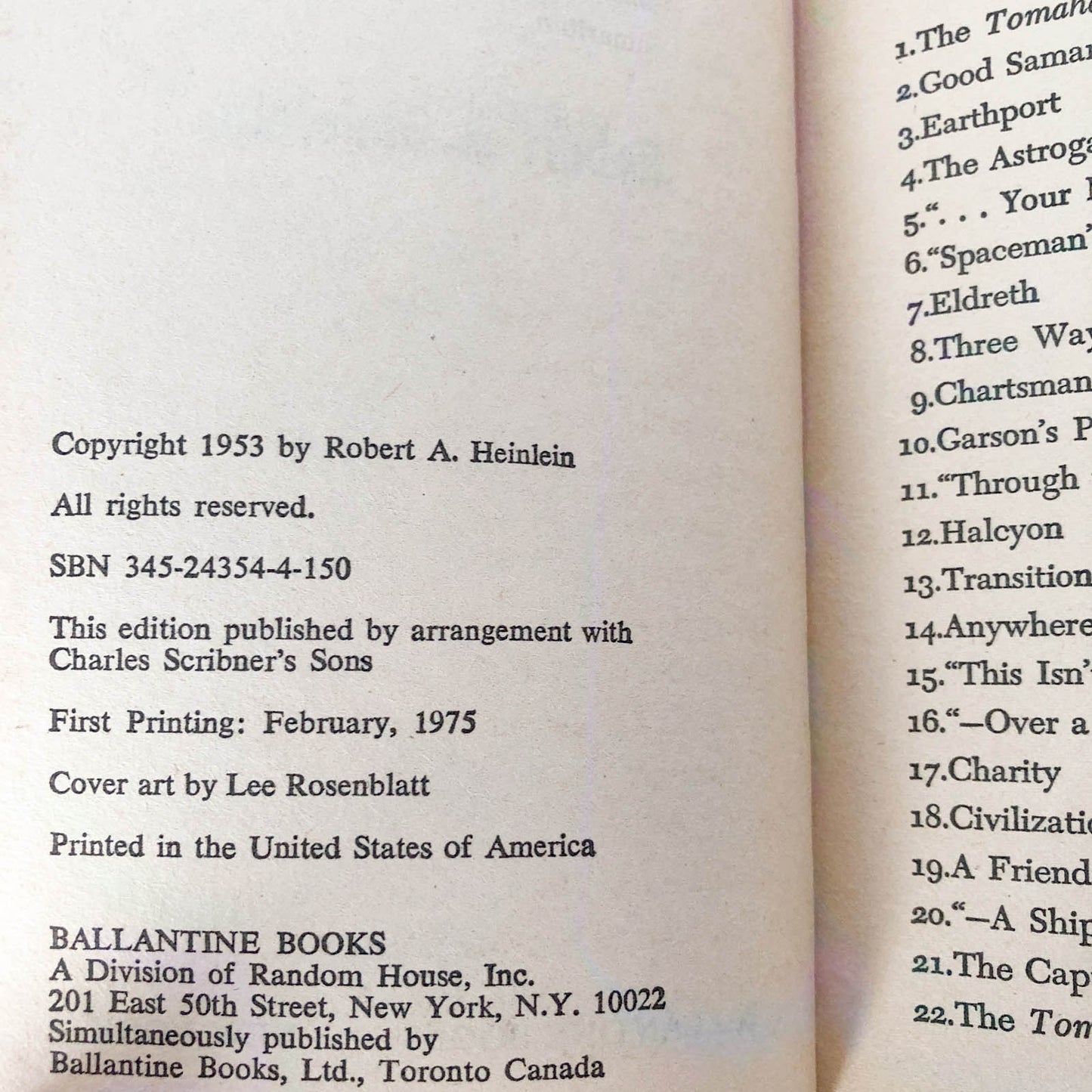 Starman Jones by Robert Heinlein [1975 PAPERBACK]