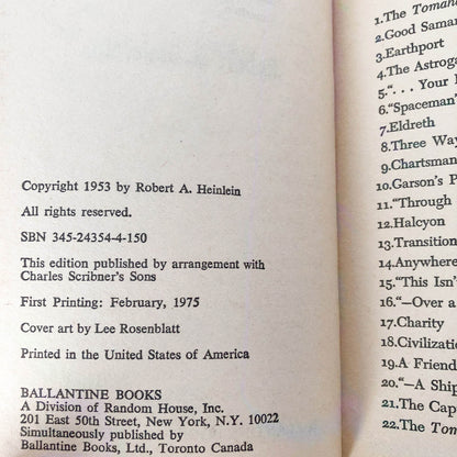 Starman Jones by Robert Heinlein [1975 PAPERBACK]