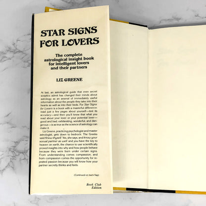 Star Signs For Lovers by Liz Greene [1980 HARDCOVER]