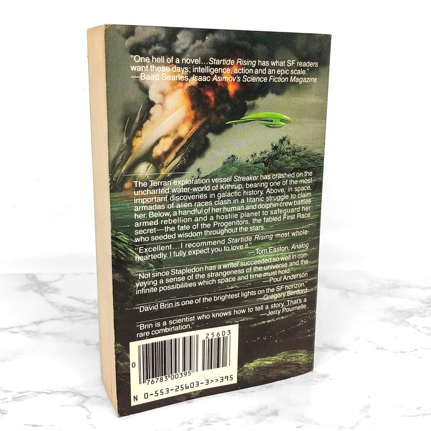 Startide Rising by David Brin [FIRST EDITION] 1983 • Bantam Spectra