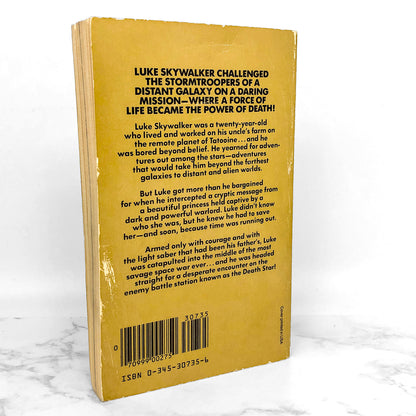 Star Wars: From the Adventures of Luke Skywalker by George Lucas [1982 PAPERBACK]