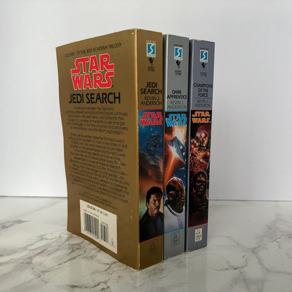 Star Wars: The Jedi Academy Trilogy by Kevin J. Anderson SIGNED! [3 PAPERBACK SET] - Bookshop Apocalypse