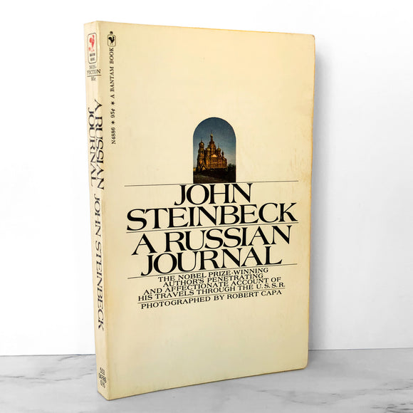A Russian Journal by John Steinbeck w. pictures by Robert Capa [1970 PAPERBACK]