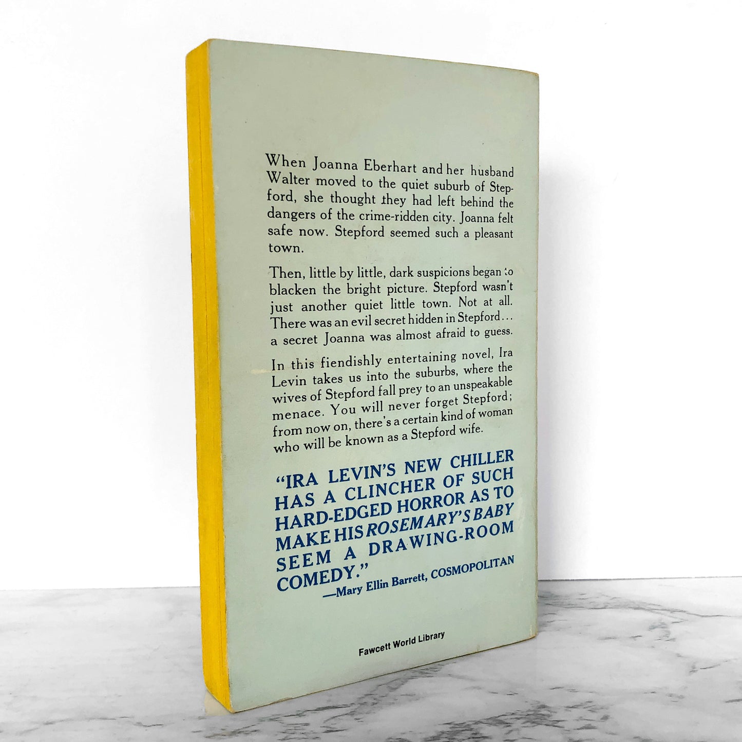 The Stepford Wives by Ira Levin [FIRST PAPERBACK PRINTING / 1973]