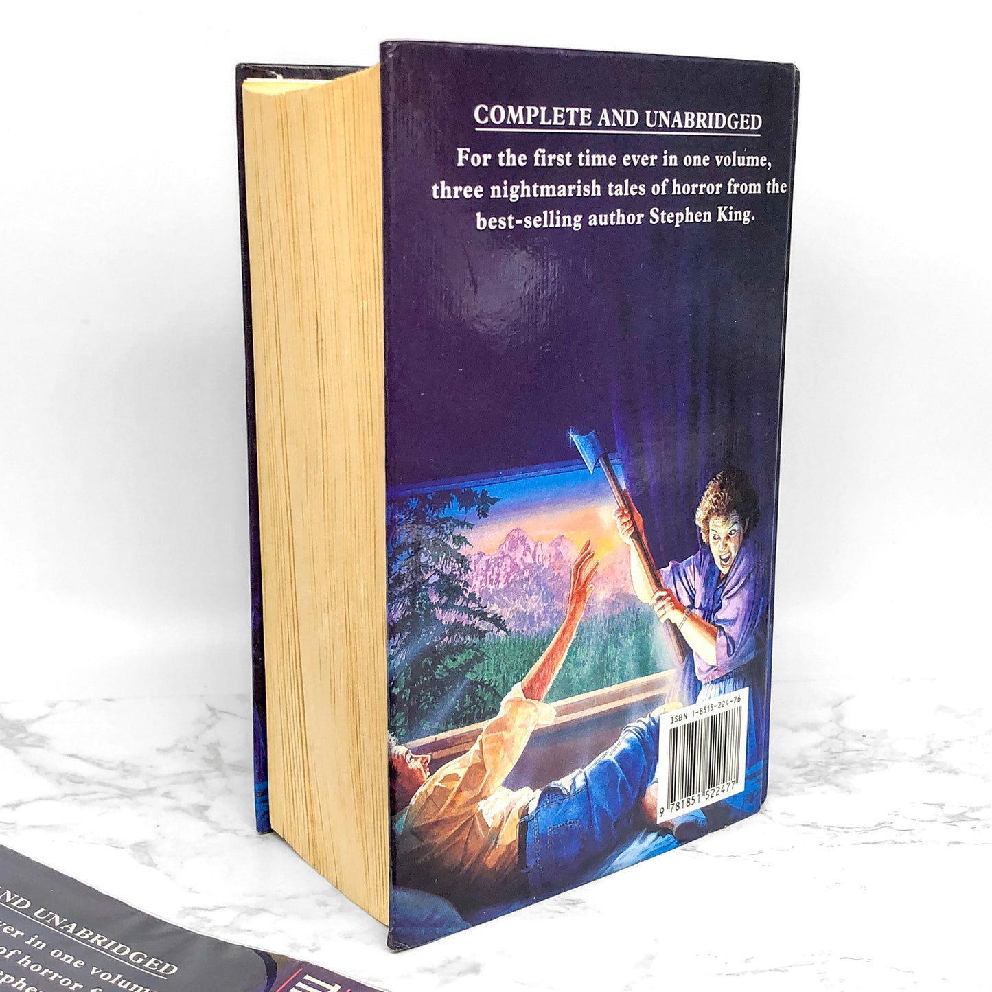 3 Novels: The Shining, Carrie & Misery by Stephen King [U.K. FIRST EDITION OMNIBUS] 1992