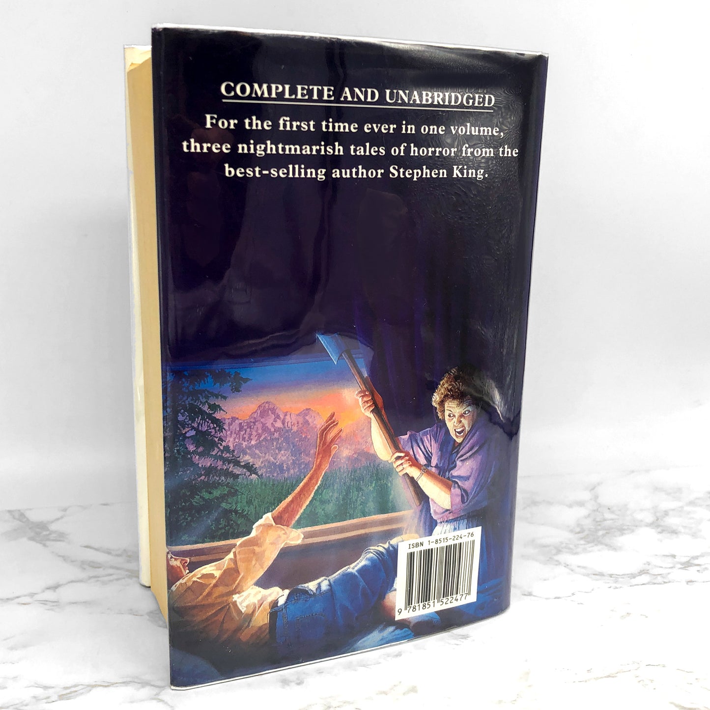 3 Novels: The Shining, Carrie & Misery by Stephen King [U.K. FIRST EDITION OMNIBUS] 1992