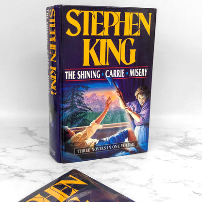 3 Novels: The Shining, Carrie & Misery by Stephen King [U.K. FIRST EDITION OMNIBUS] 1992