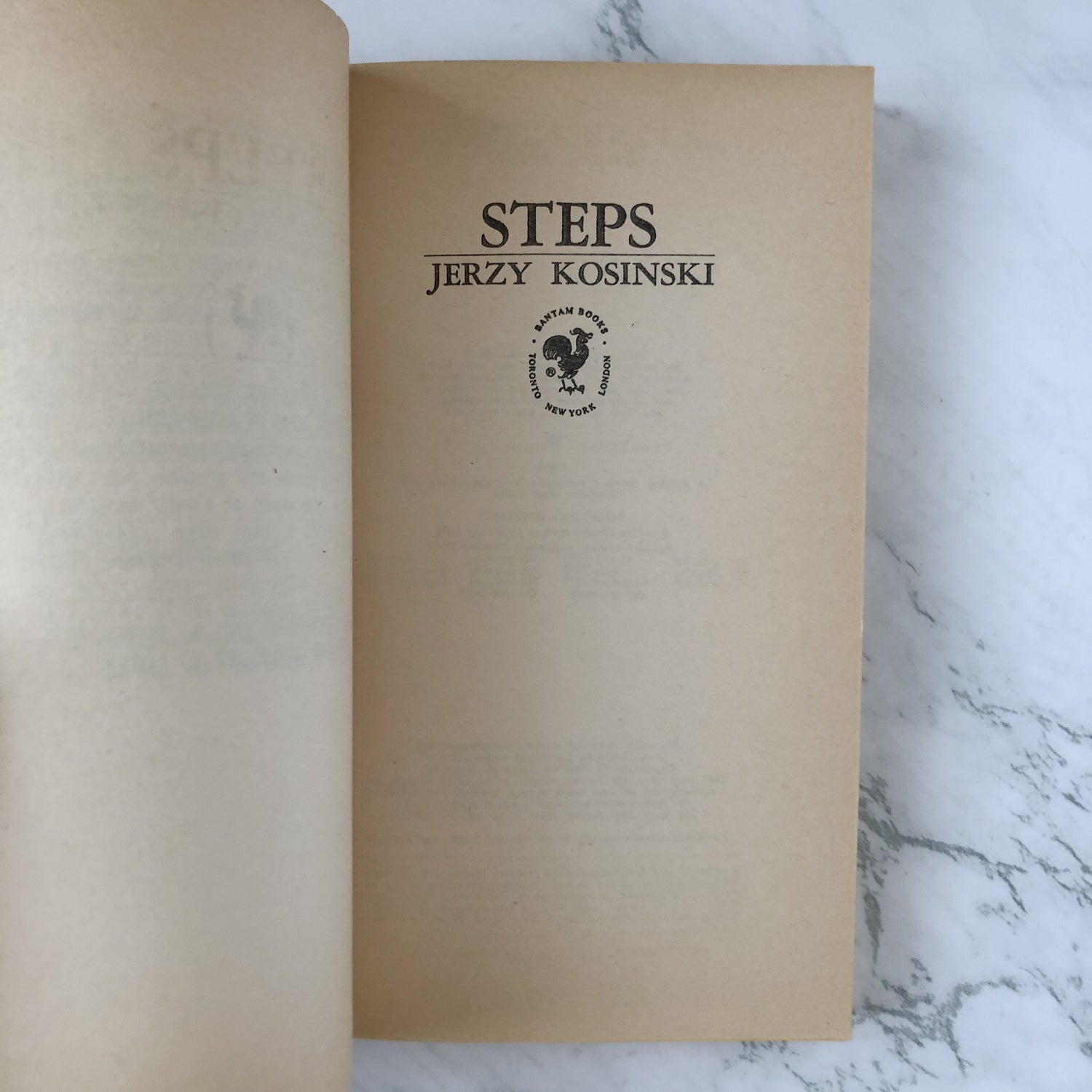 Steps by Jerzy Kosinski [1974 PAPERBACK] - Bookshop Apocalypse