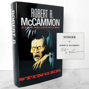 Stinger by Robert R. McCammon SIGNED! [U.K .FIRST EDITION] 1988 • 1/1500