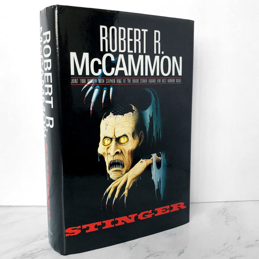 Stinger by Robert R. McCammon SIGNED! [U.K .FIRST EDITION] 1988 • 1/1500