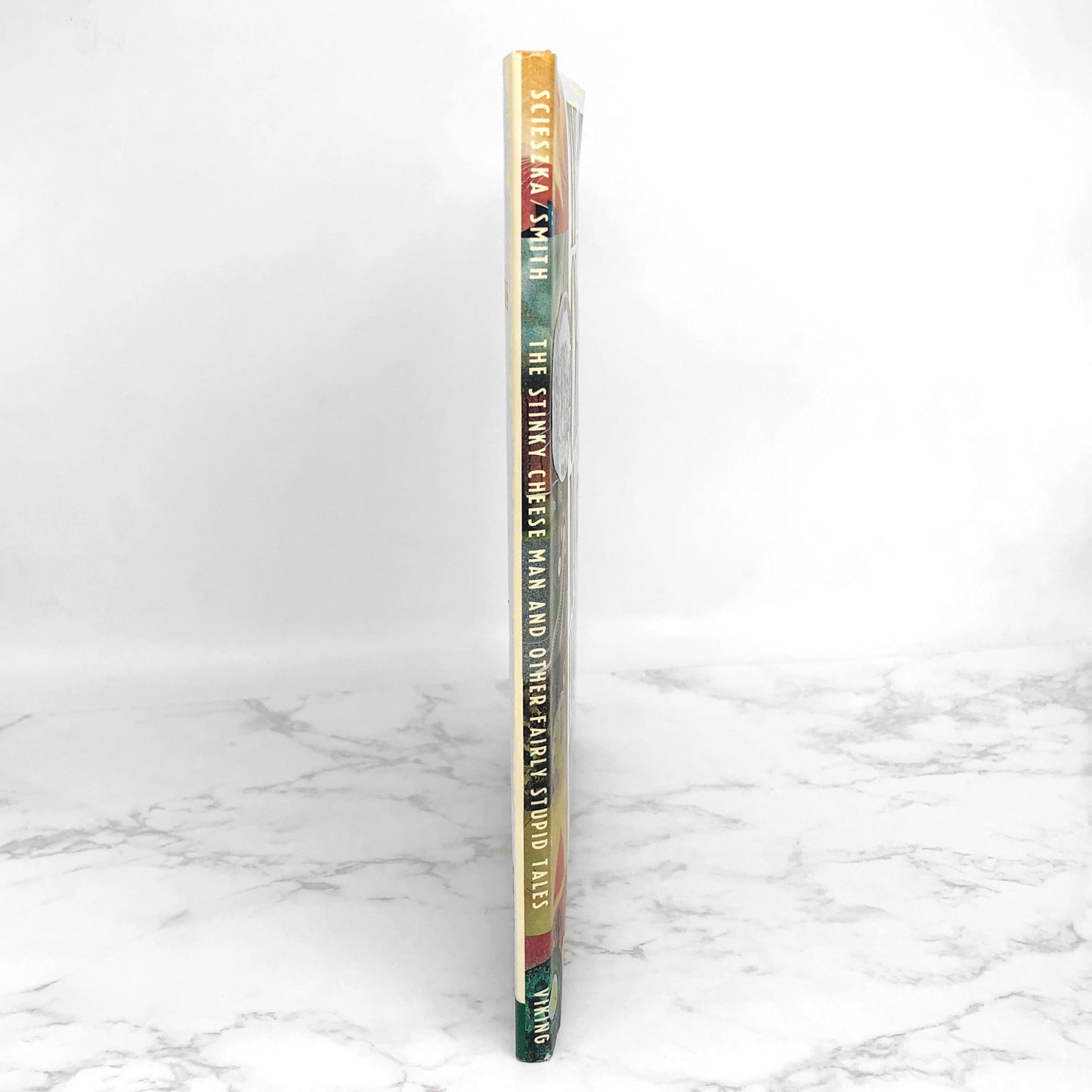 The Stinky Cheese Man & Other Fairly Stupid Tales by Jon Scieszka [FIRST EDITION] 1992 • Viking