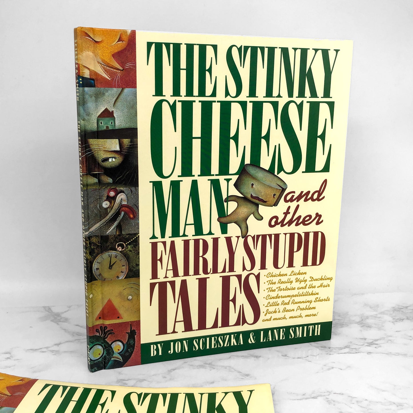 The Stinky Cheese Man & Other Fairly Stupid Tales by Jon Scieszka [FIRST EDITION] 1992 • Viking