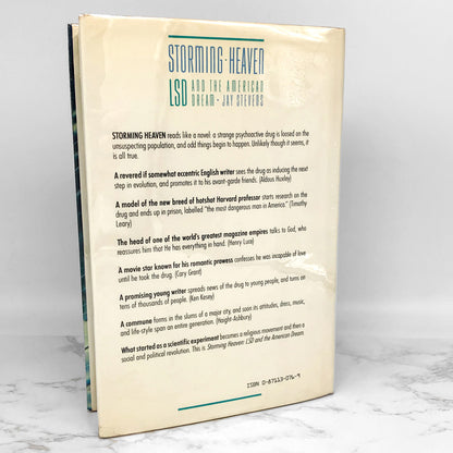 Storming Heaven: LSD and the American Dream by Jay Stevens [FIRST EDITION • FIRST PRINTING] 1987