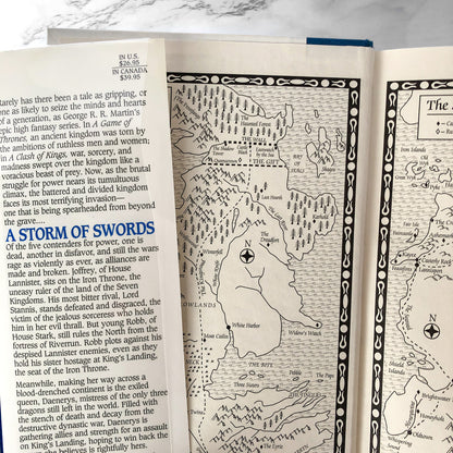 A Storm of Swords by George R.R. Martin [FIRST EDITION] 2000 • Bantam Spectra