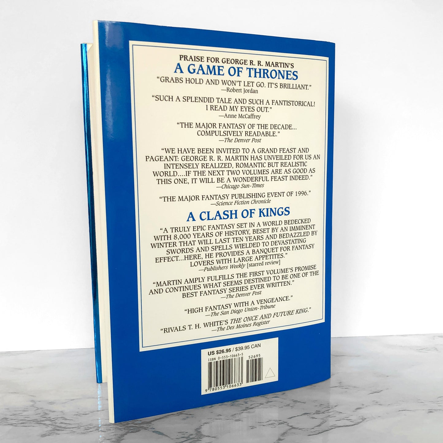 A Storm of Swords by George R.R. Martin [FIRST EDITION] 2000 • Bantam Spectra