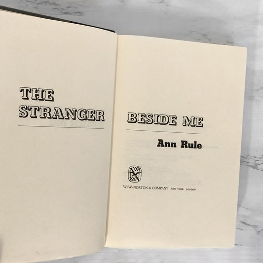 The Stranger Beside Me: Ted Bundy by Ann Rule [FIRST EDITION / FIRST PRINTING]