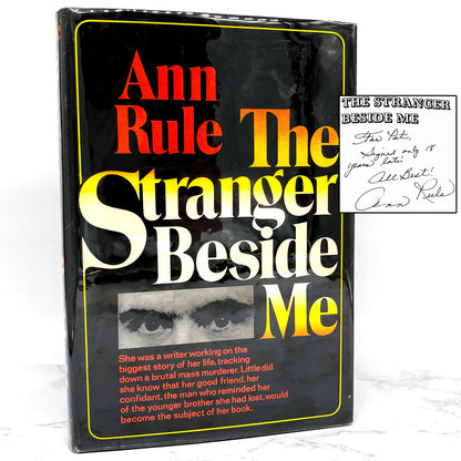 The Stranger Beside Me by Ann Rule SIGNED! [FIRST EDITION] 1980