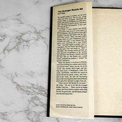 The Stranger Beside Me by Ann Rule SIGNED! [FIRST EDITION] 1980