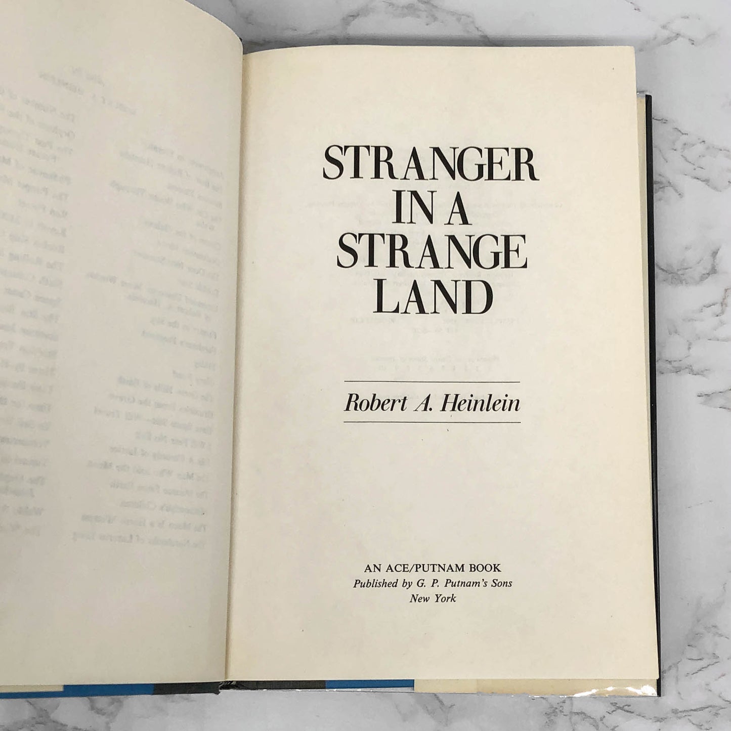 Stranger in a Strange Land UNCUT by Robert A. Heinlein [FIRST EDITION • FIRST PRINTING] 1991 • Ace