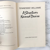 A Streetcar Named Desire by Tennessee Williams [1980 TRADE PAPERBACK] - Bookshop Apocalypse