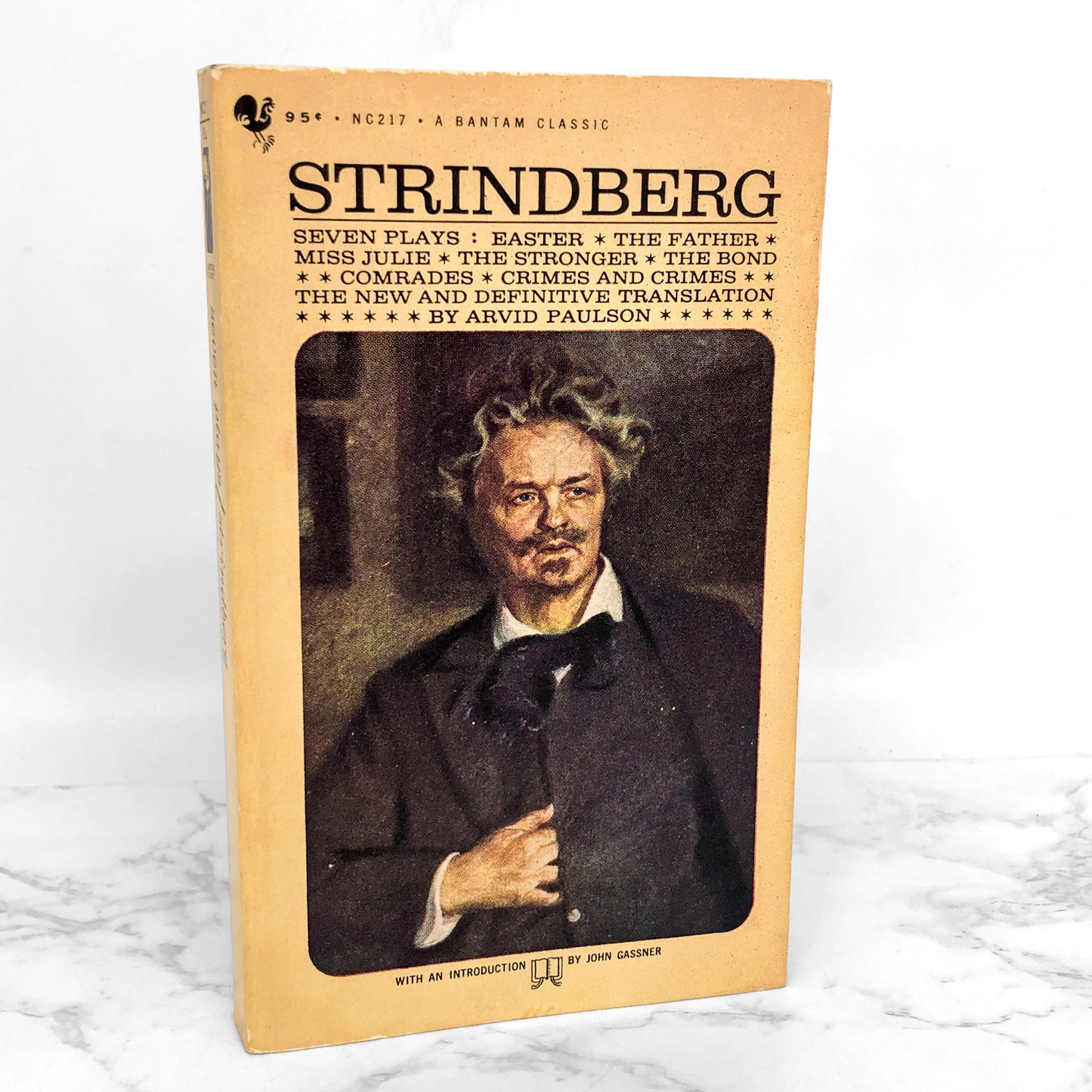 Seven Plays by August Strindberg [1964 PAPERBACK] • Bantam Books
