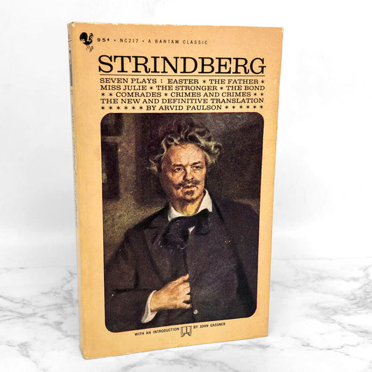 Seven Plays by August Strindberg [1964 PAPERBACK] • Bantam Books