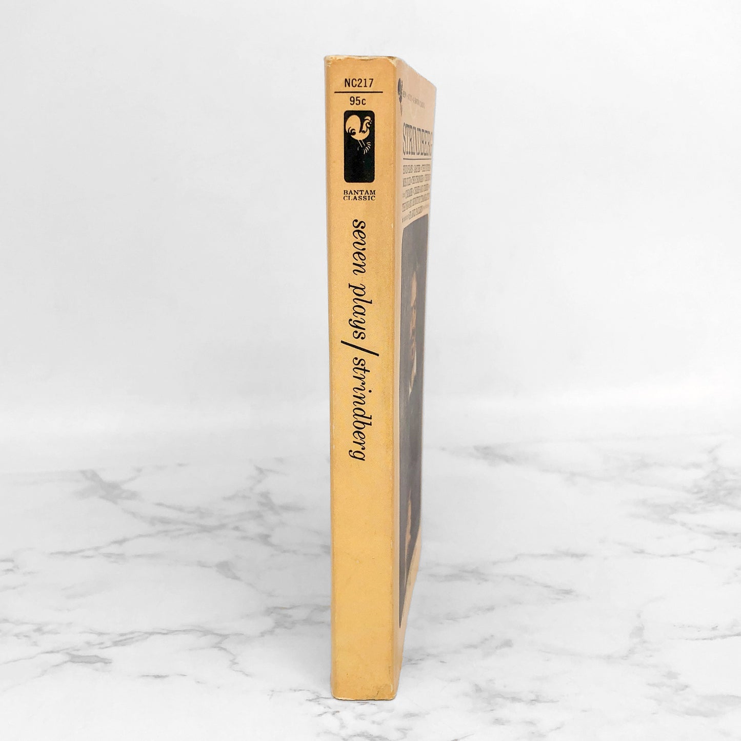 Seven Plays by August Strindberg [1964 PAPERBACK] • Bantam Books