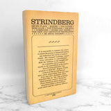 Seven Plays by August Strindberg [1964 PAPERBACK] • Bantam Books