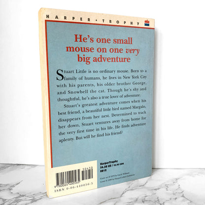 Stuart Little by E.B. White [TRADE PAPERBACK] 1996 • Harper Trophy