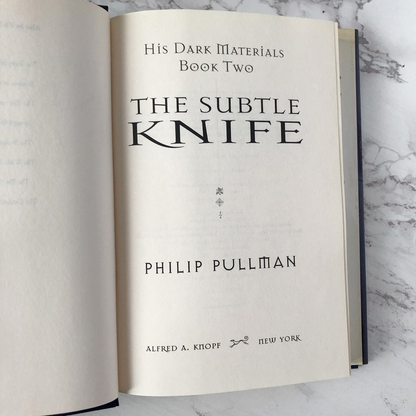 The Subtle Knife by Philip Pullman [FIRST PRINTING] - Bookshop Apocalypse