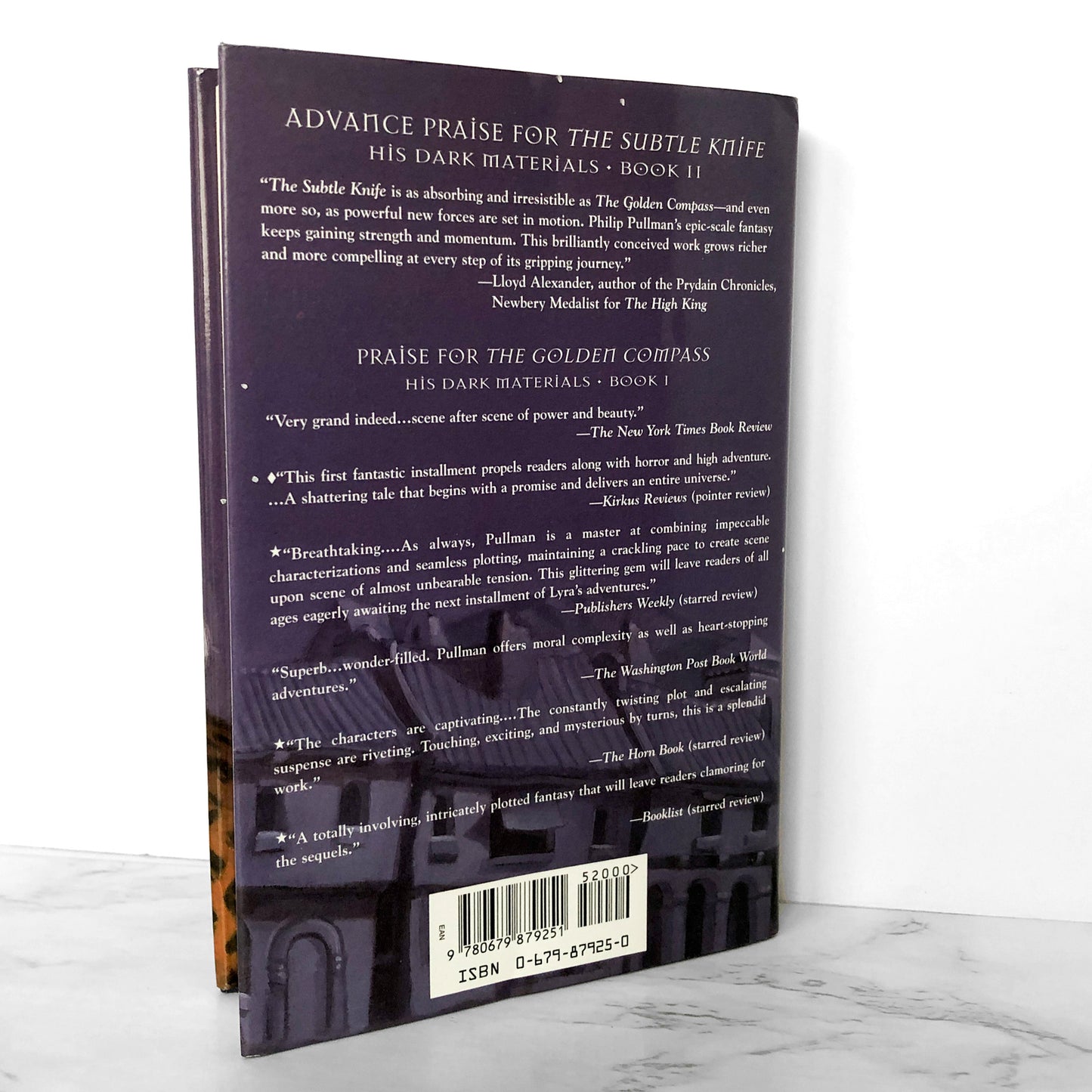 The Subtle Knife by Philip Pullman [U.S. FIRST EDITION] 1997 His Dark Materials #2