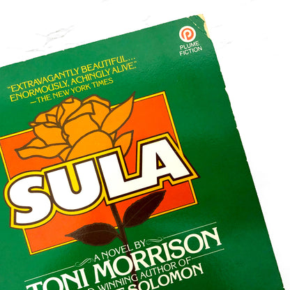 Sula by Toni Morrison SIGNED! [1982 TRADE PAPERBACK] Plume Books