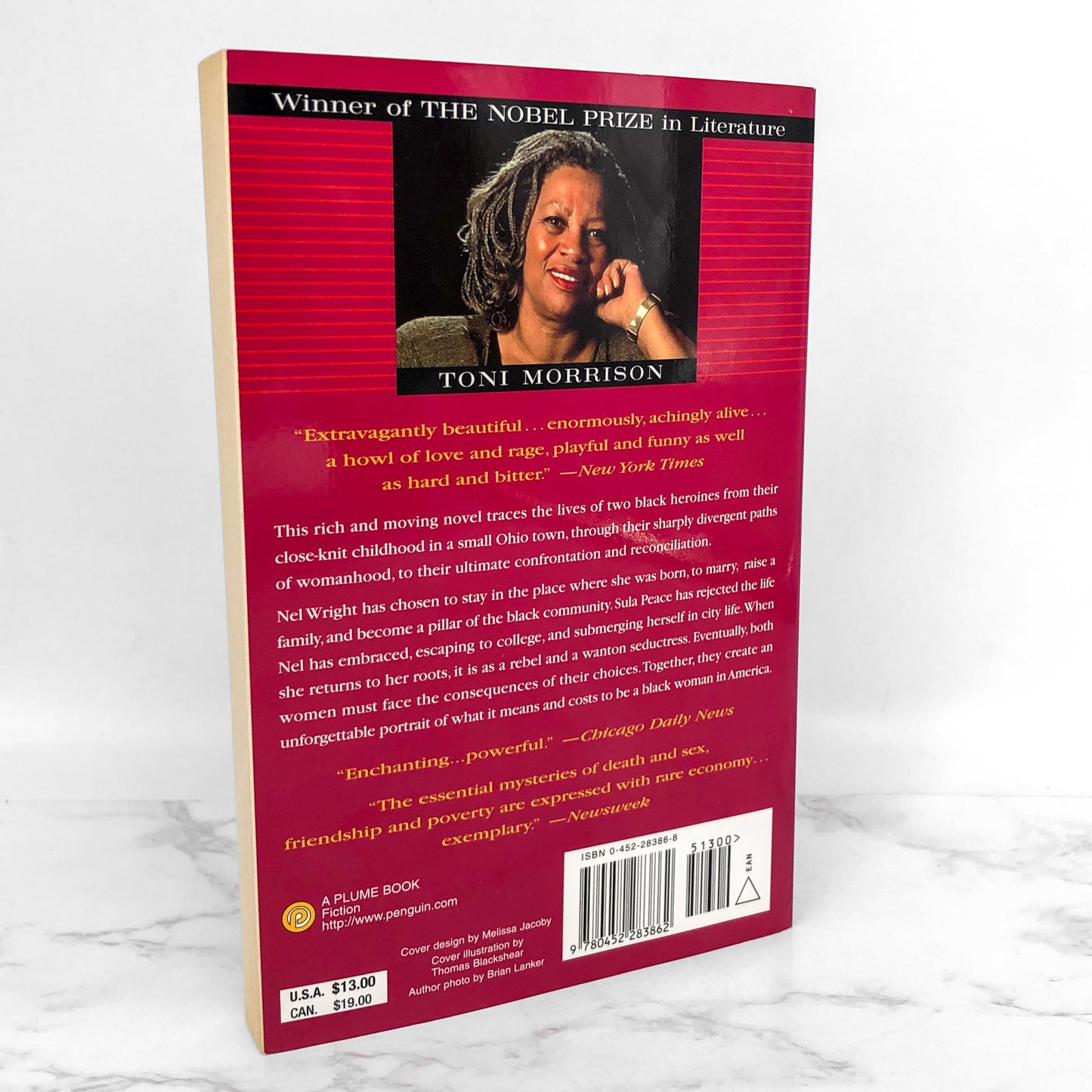 Sula by Toni Morrison [1987 TRADE PAPERBACK] • Plume