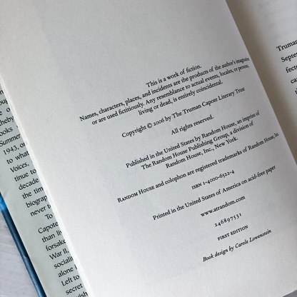 Summer Crossing by Truman Capote [FIRST EDITION / FIRST PRINTING] - Bookshop Apocalypse