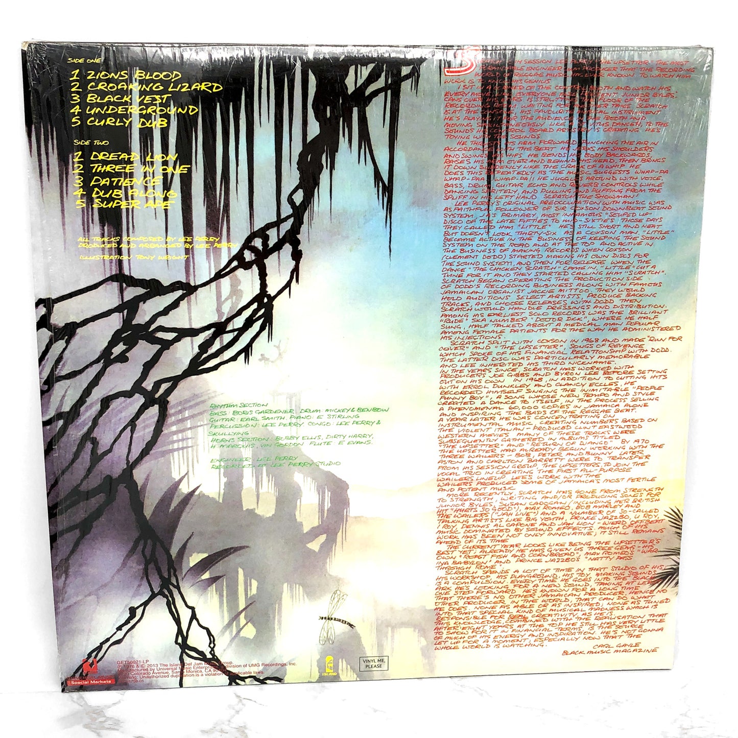 The Upsetters • Super Ape [VINYL LP] 2013 • Translucent Green • Vinyl Me Please