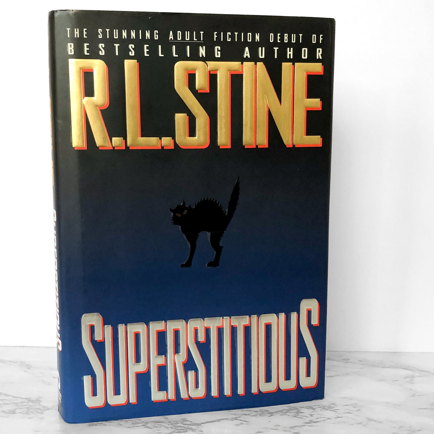 Superstitious by R.L. Stine [FIRST EDITION / FIRST PRINTING] 1995