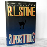 Superstitious by R.L. Stine [FIRST EDITION / FIRST PRINTING] 1995