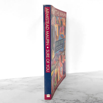 Sure of You by Armistead Maupin SIGNED! [TRADE PAPERBACK] 1994 • HarperPerennial