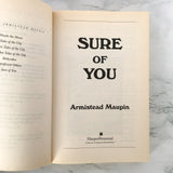 Sure of You by Armistead Maupin SIGNED! [TRADE PAPERBACK]